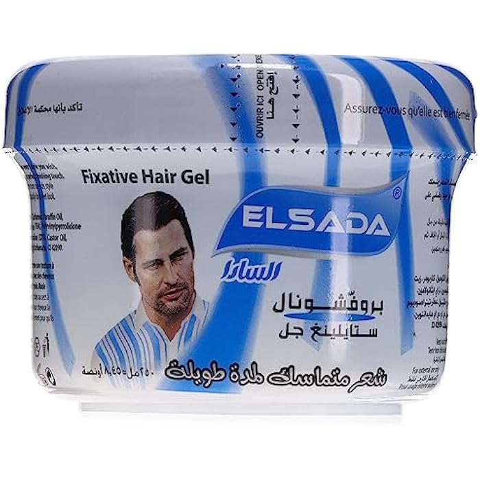 Elsada El Sada Long Lasting Hair Styling Gel (Blue, 250ml) - Image 1
